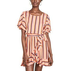 NEW Jack By BB Dakota Stripe Three Wrap Dress  👗
